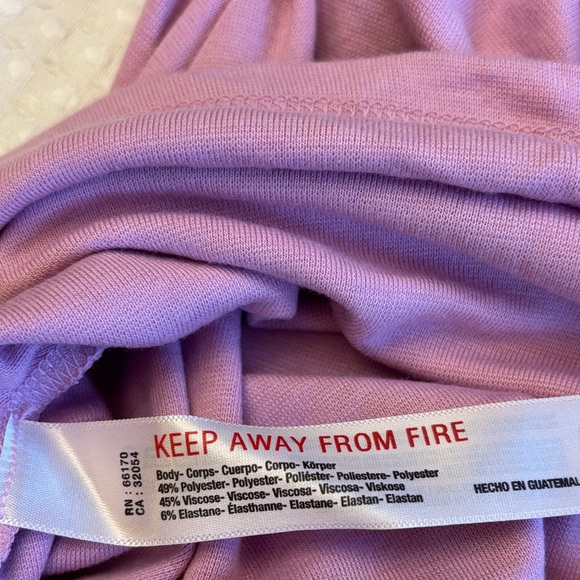 NEW! Free People XS Good Feels Lavender Cowl Neck Halter Backless Mini Dress - Picture 13 of 14